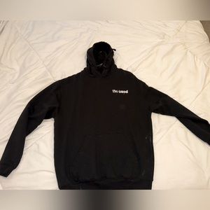 The used black hoodie from 2020 tour
